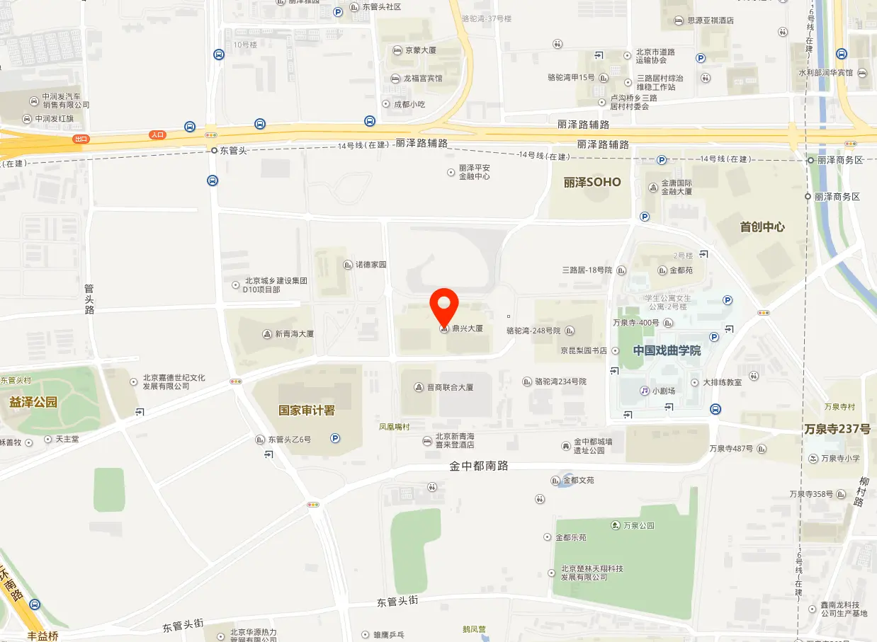 北京鼎兴大厦地图位置